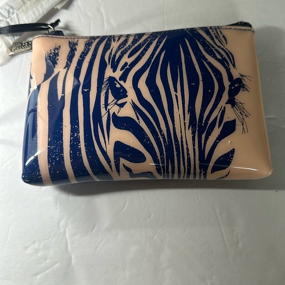 Catseye London Zebra Print Makeup Bag - New with Tags! - Picture 3 of 12